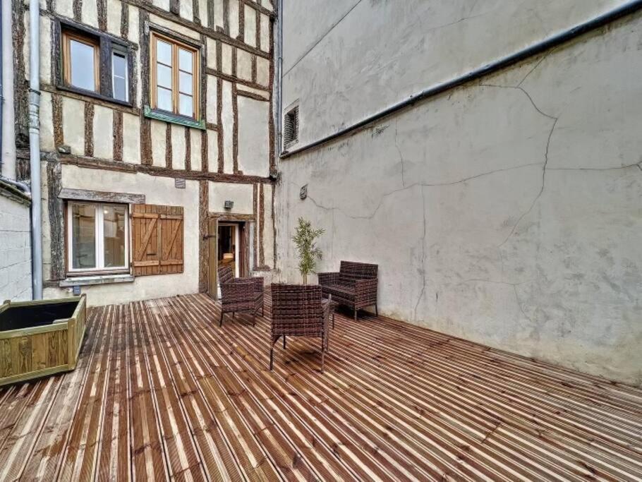Apartamento *Jaures* Hyper Centre / Terrasse Troyes Exterior foto